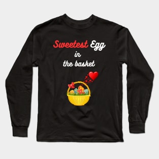 Special person funny Easter Couple saying for Sweet people sweet tooth easter Long Sleeve T-Shirt